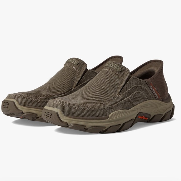 Skechers Mens Respected Holmgren Slip in Size 10 - Picture 1 of 17